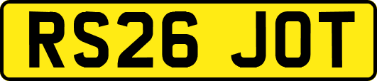 RS26JOT
