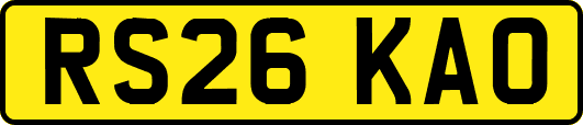 RS26KAO