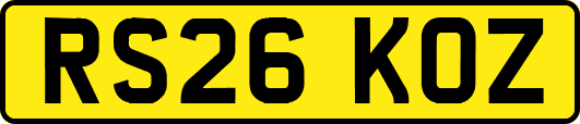 RS26KOZ