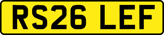 RS26LEF