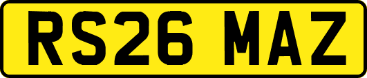 RS26MAZ
