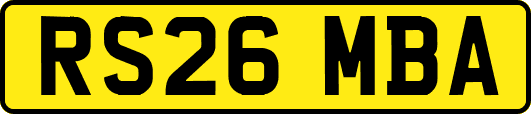 RS26MBA