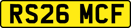 RS26MCF