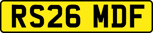 RS26MDF
