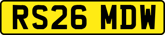 RS26MDW