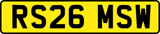 RS26MSW