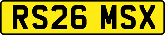 RS26MSX