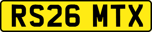 RS26MTX