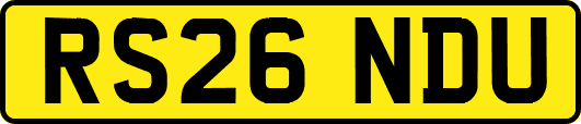 RS26NDU