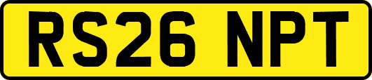 RS26NPT