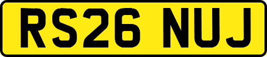 RS26NUJ