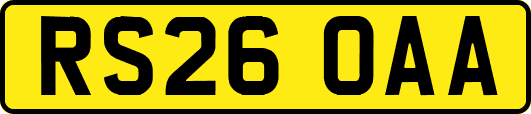 RS26OAA