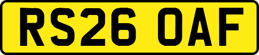 RS26OAF