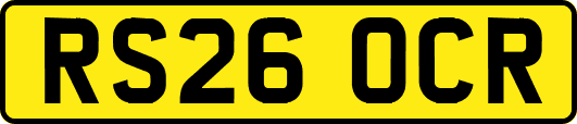 RS26OCR