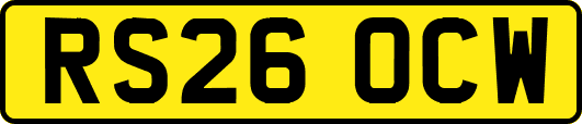 RS26OCW