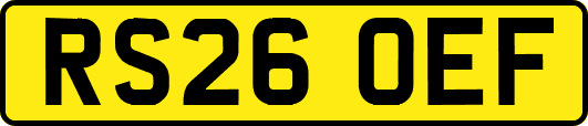 RS26OEF