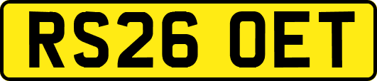 RS26OET