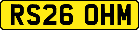 RS26OHM
