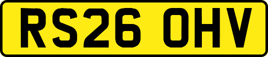 RS26OHV