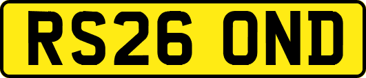 RS26OND