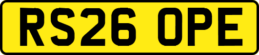 RS26OPE