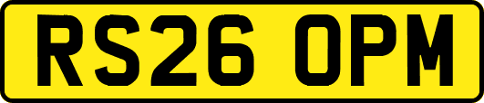 RS26OPM