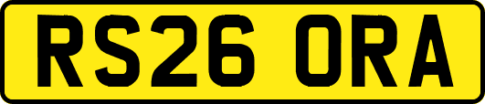 RS26ORA