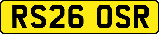 RS26OSR