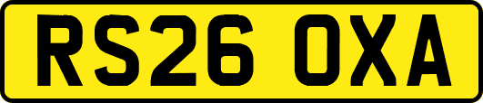 RS26OXA