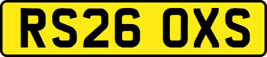 RS26OXS