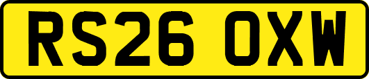 RS26OXW