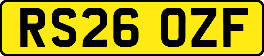 RS26OZF