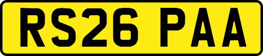 RS26PAA