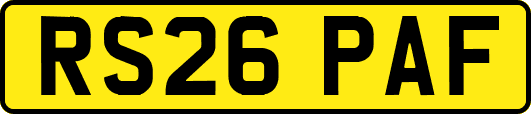 RS26PAF
