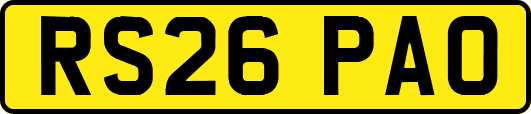 RS26PAO
