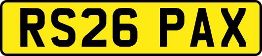 RS26PAX
