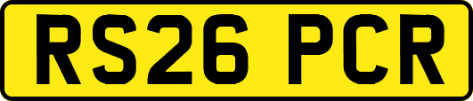 RS26PCR