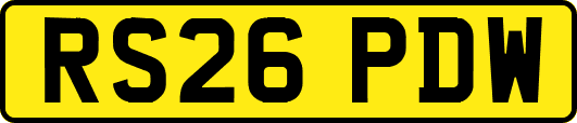 RS26PDW