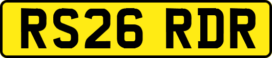RS26RDR