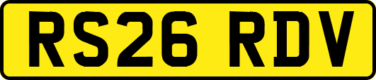 RS26RDV
