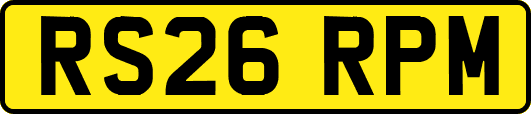 RS26RPM