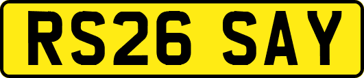 RS26SAY