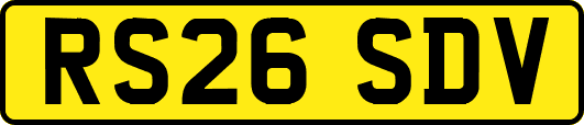 RS26SDV