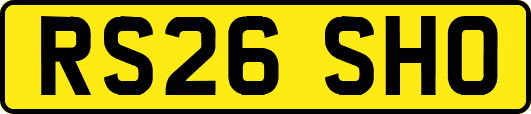 RS26SHO