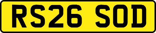 RS26SOD
