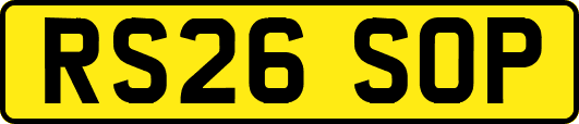 RS26SOP