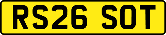 RS26SOT
