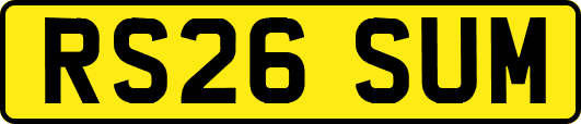RS26SUM