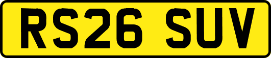 RS26SUV
