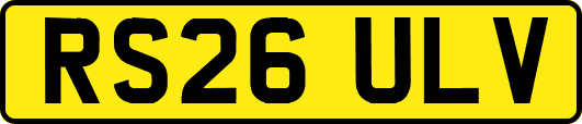 RS26ULV